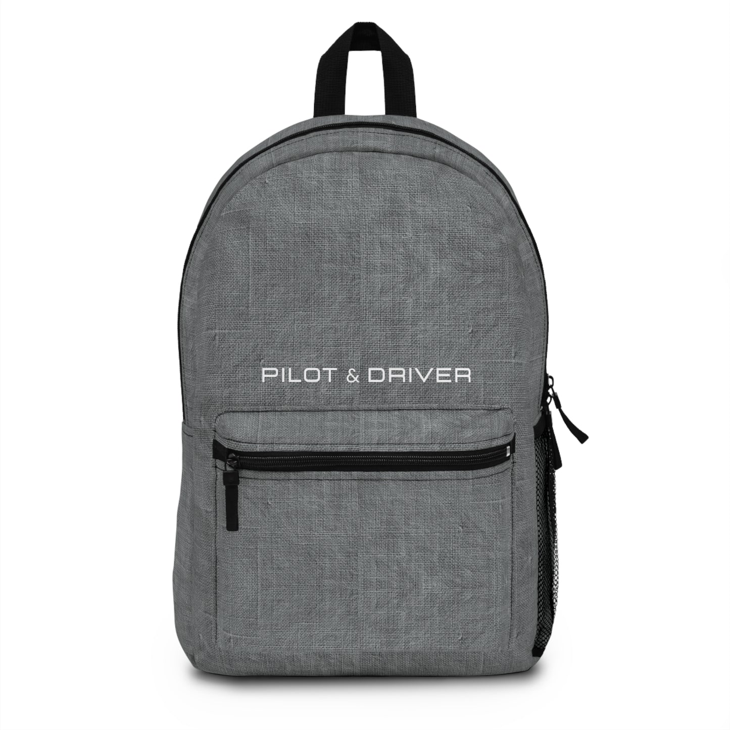 Pilot & Driver™ | Canvas Backpack | Charcoal