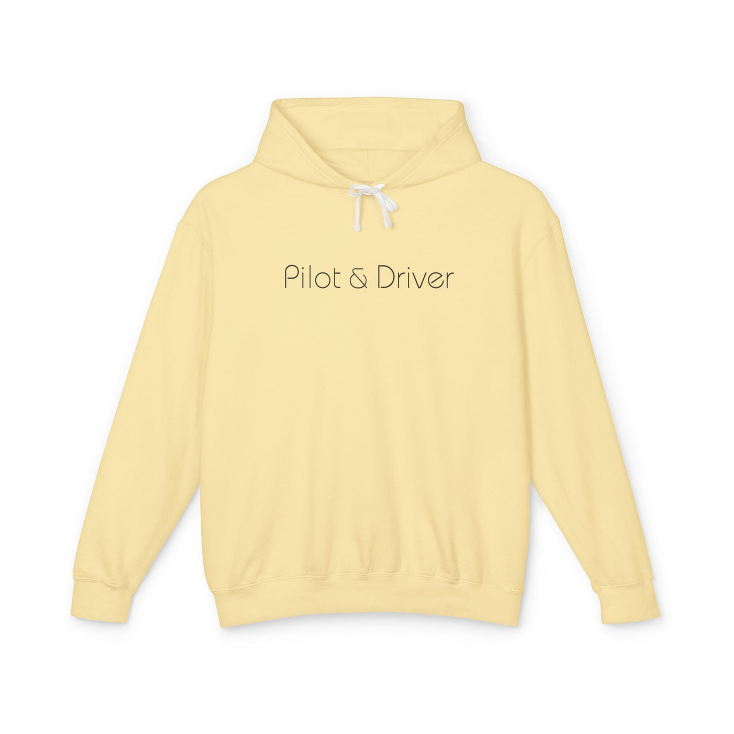 Pilot & Driver™ | Lightweight Fleece Hooded Sweatshirt | Unisex