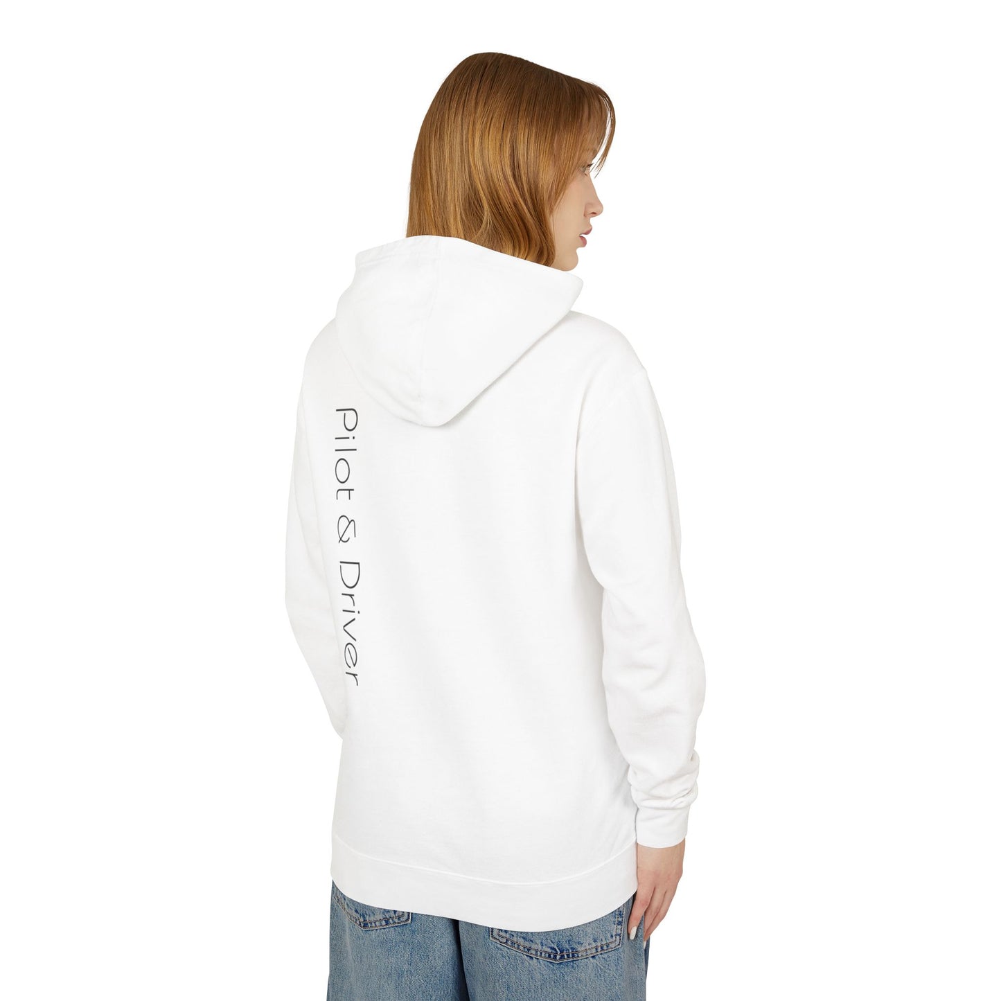 Pilot & Driver™ | Lightweight Fleece Hooded Sweatshirt 02 | Unisex