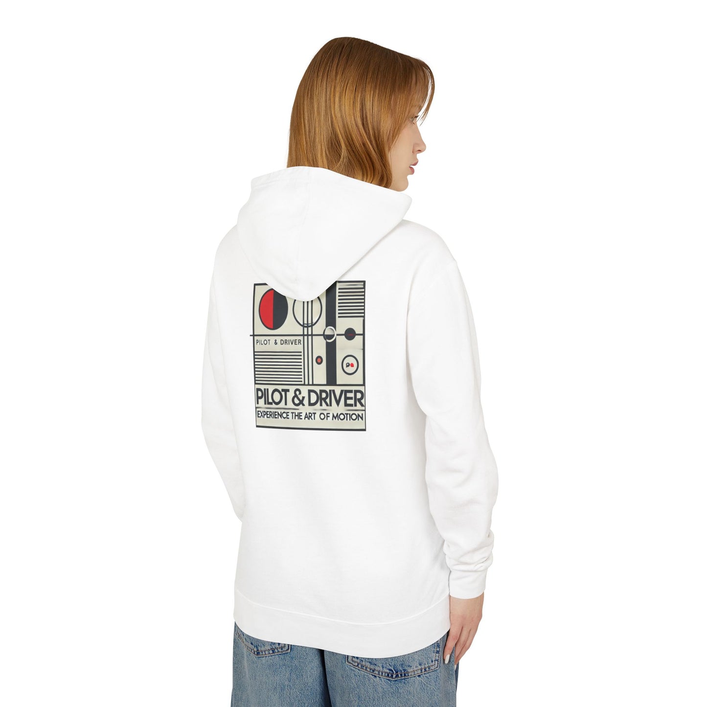 Pilot & Driver™ | Lightweight Fleece Hooded Sweatshirt 03 | Unisex