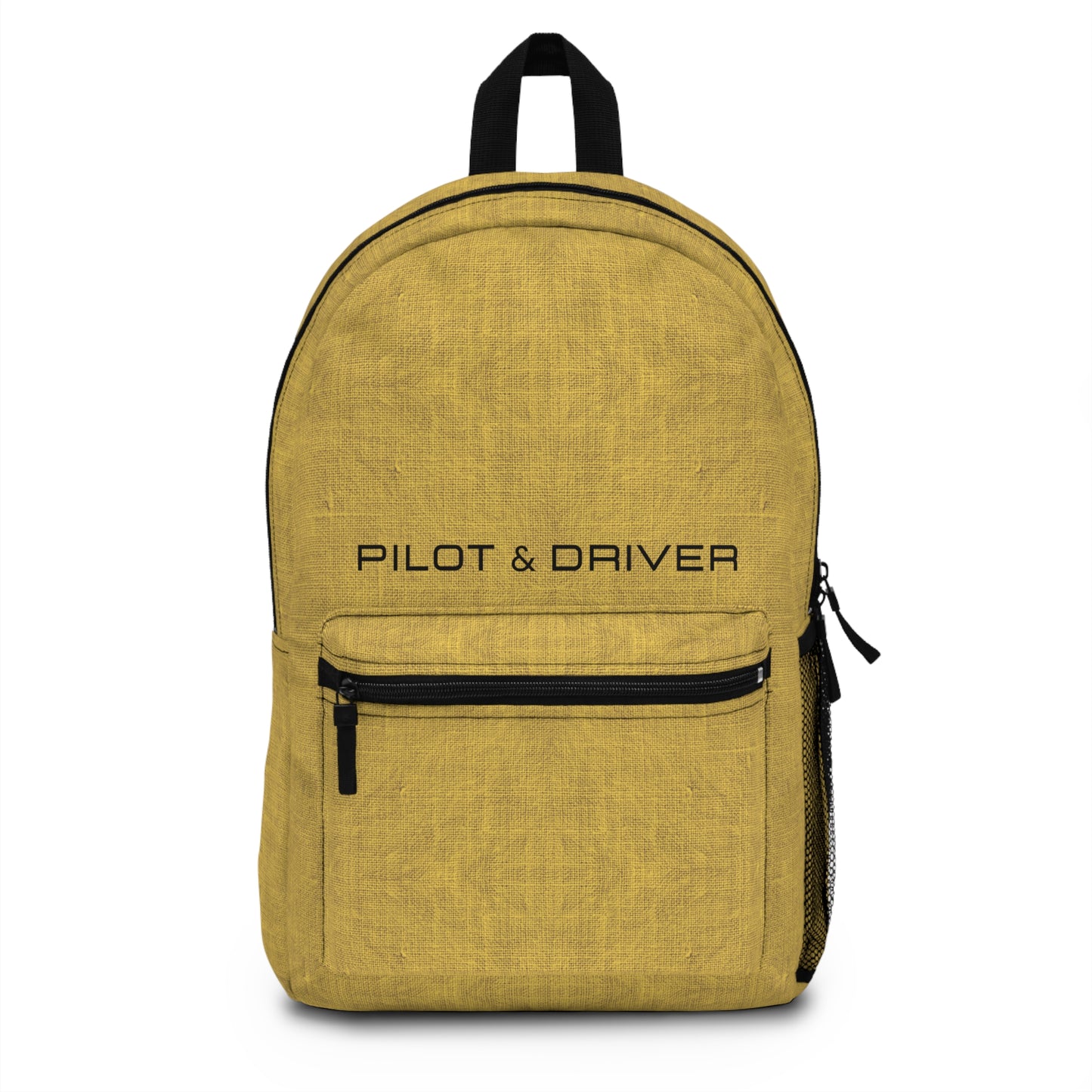 Pilot & Driver™ | Canvas Backpack | Mustard 01