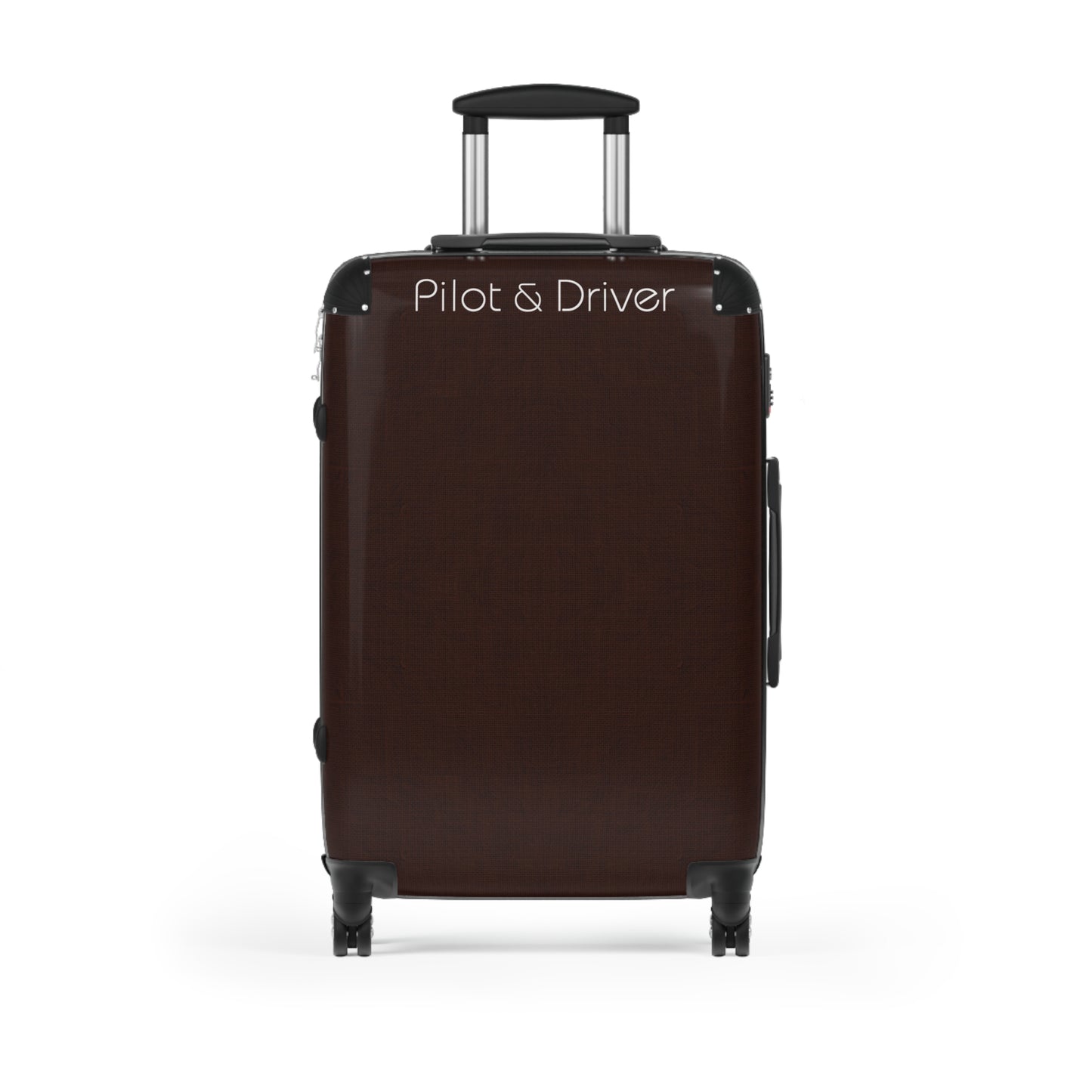 Pilot & Driver™ | Hardshell Suitcase | 3 Sizes | Chocolate