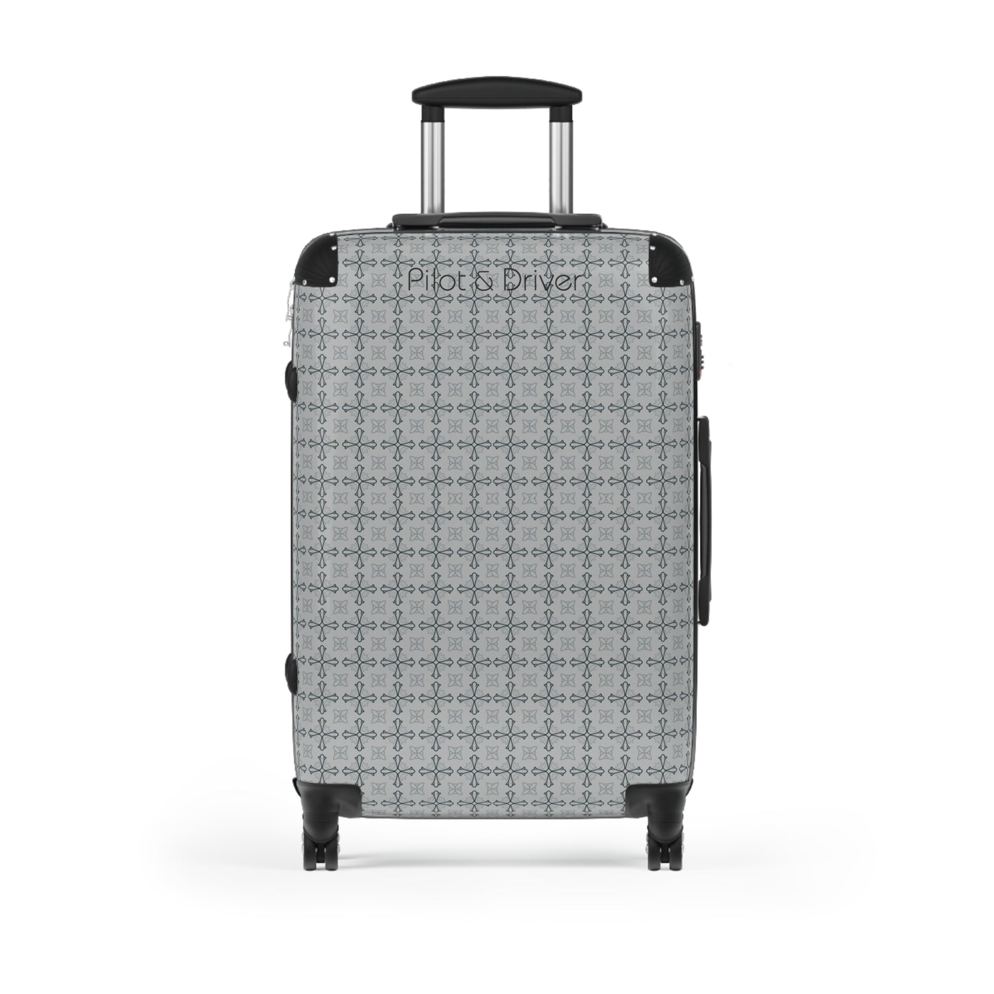 Pilot & Driver™ | Hardshell Suitcase | 3 Sizes | Gray