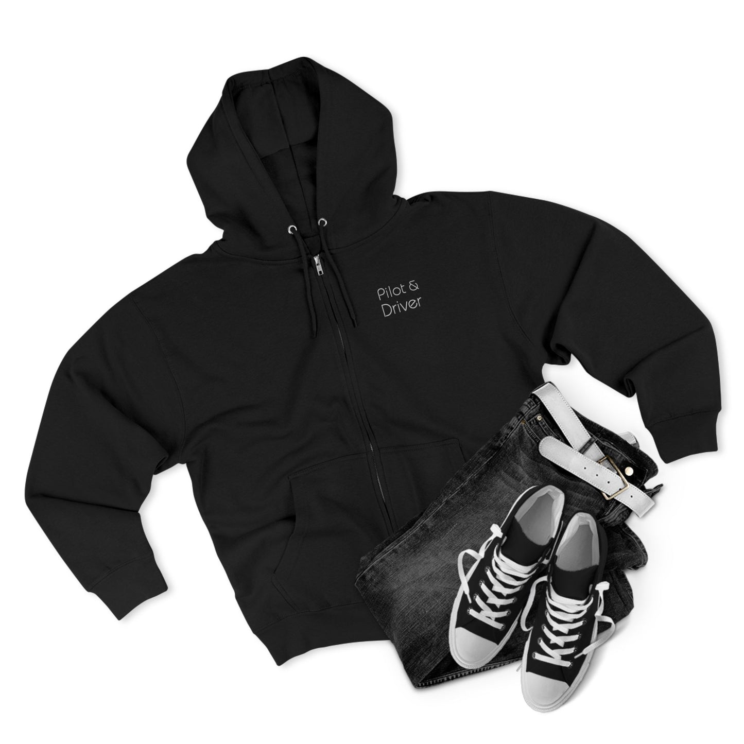 Pilot & Driver™ | Zip Hoodie 02 | Unisex
