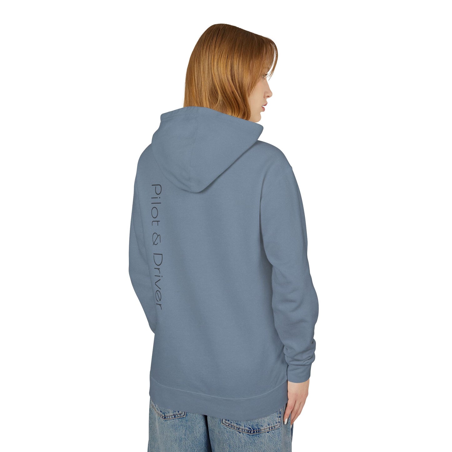Pilot & Driver™ | Lightweight Fleece Hooded Sweatshirt 02 | Unisex