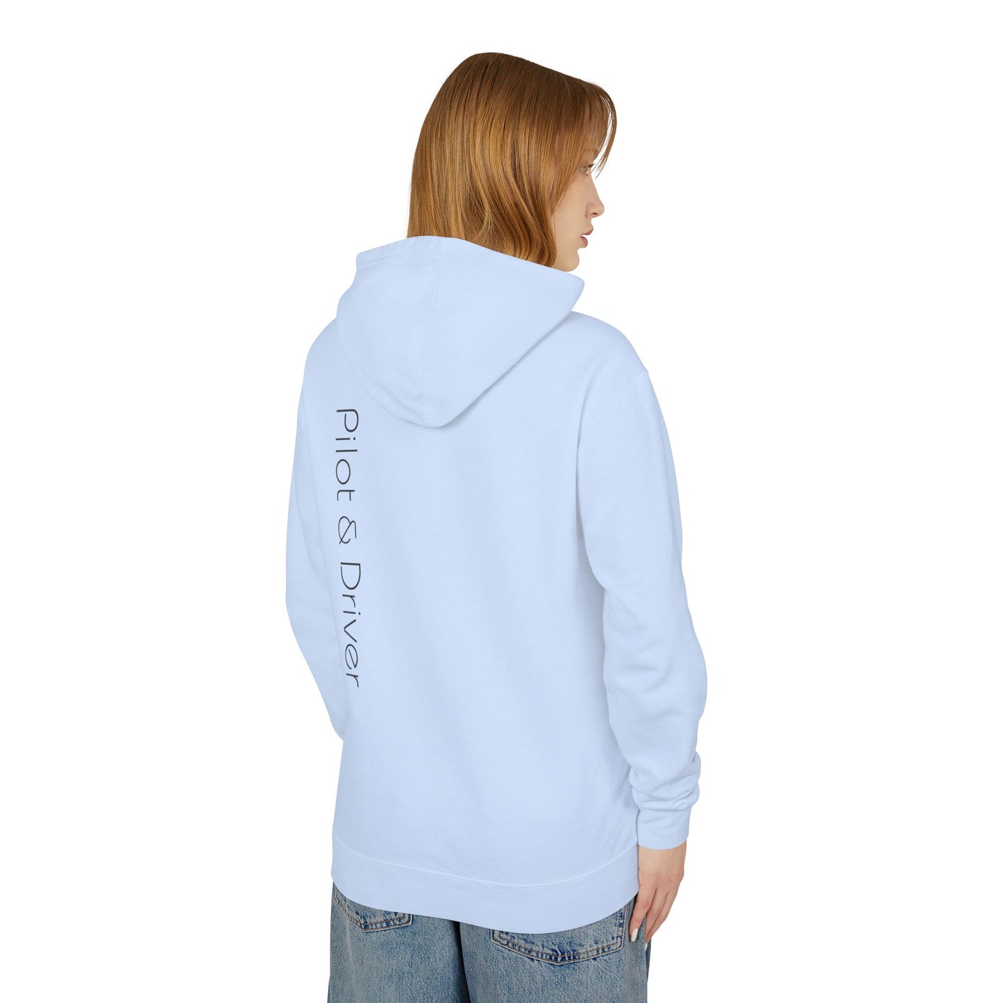 Pilot & Driver™ | Lightweight Fleece Hooded Sweatshirt 02 | Unisex