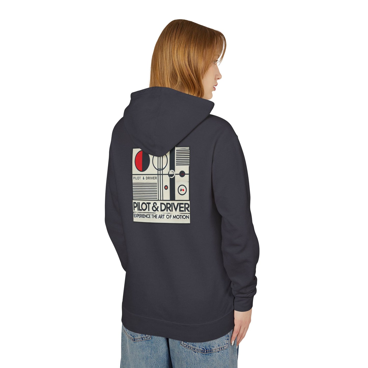 Pilot & Driver™ | Lightweight Fleece Hooded Sweatshirt 03 | Unisex