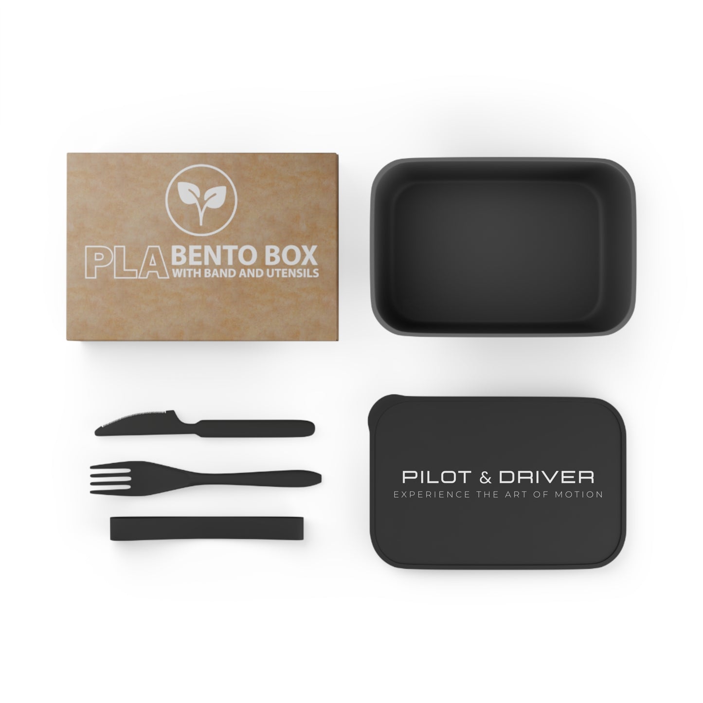 Pilot & Driver™ | Sustainable Lunch Kit 01 with Bioplastic Utensils