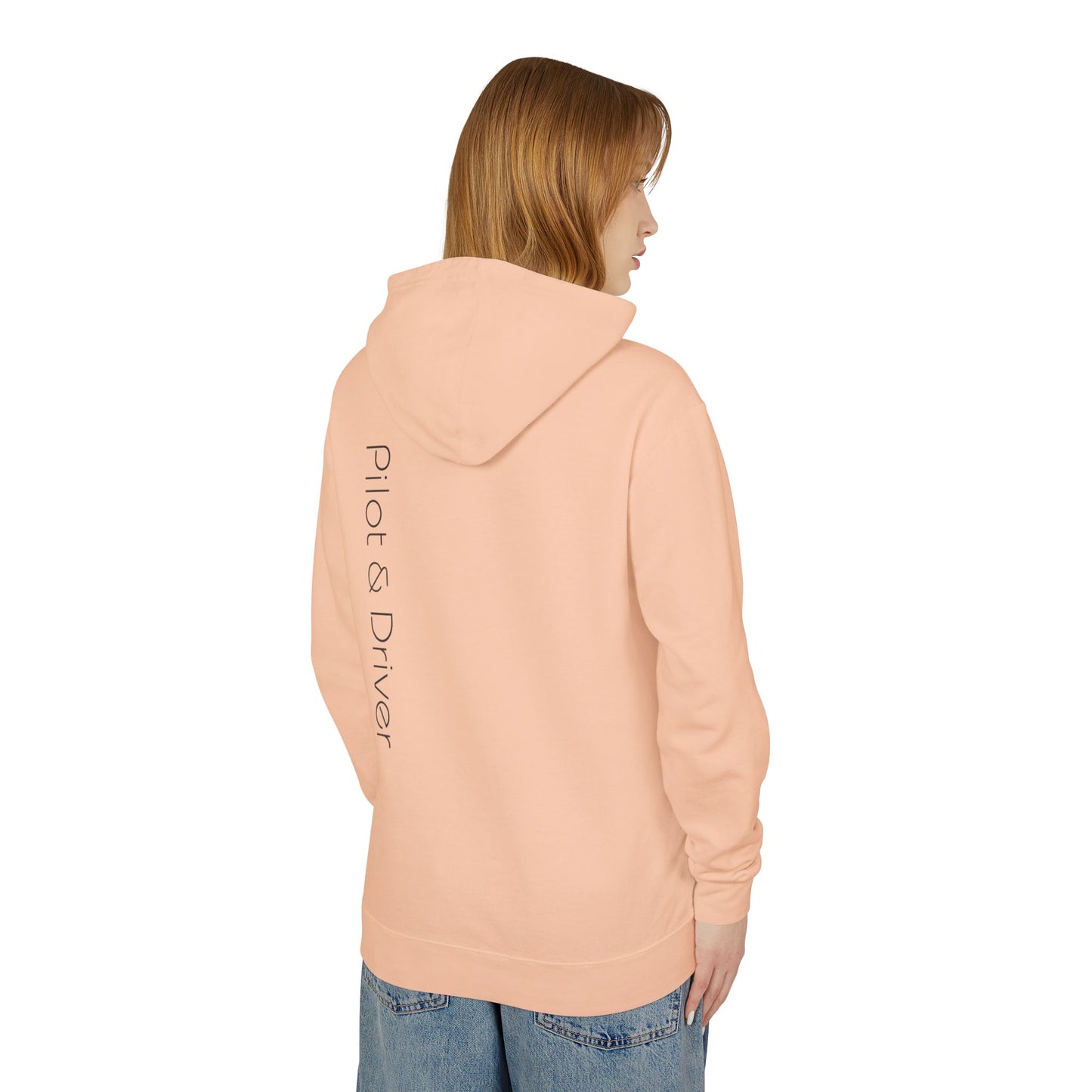 Pilot & Driver™ | Lightweight Fleece Hooded Sweatshirt 02 | Unisex