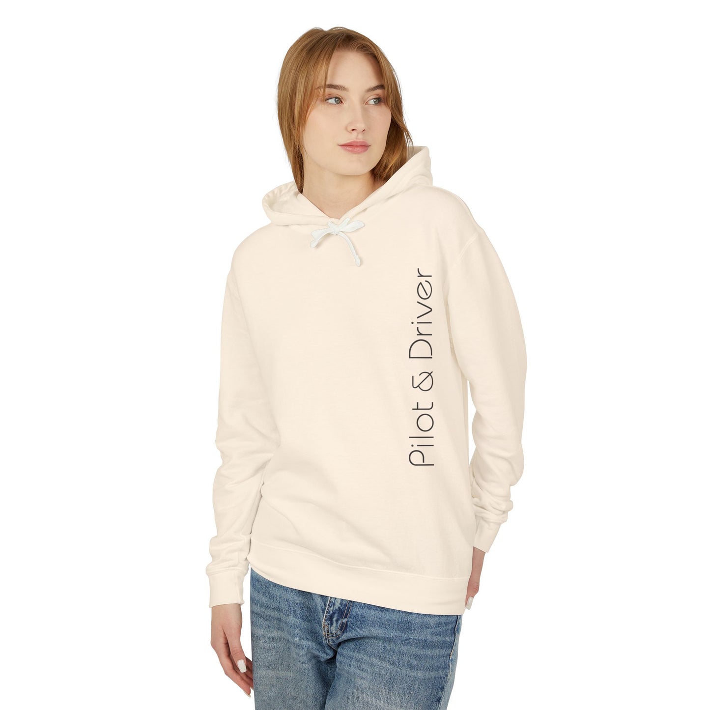 Pilot & Driver™ | Lightweight Fleece Hooded Sweatshirt 02 | Unisex
