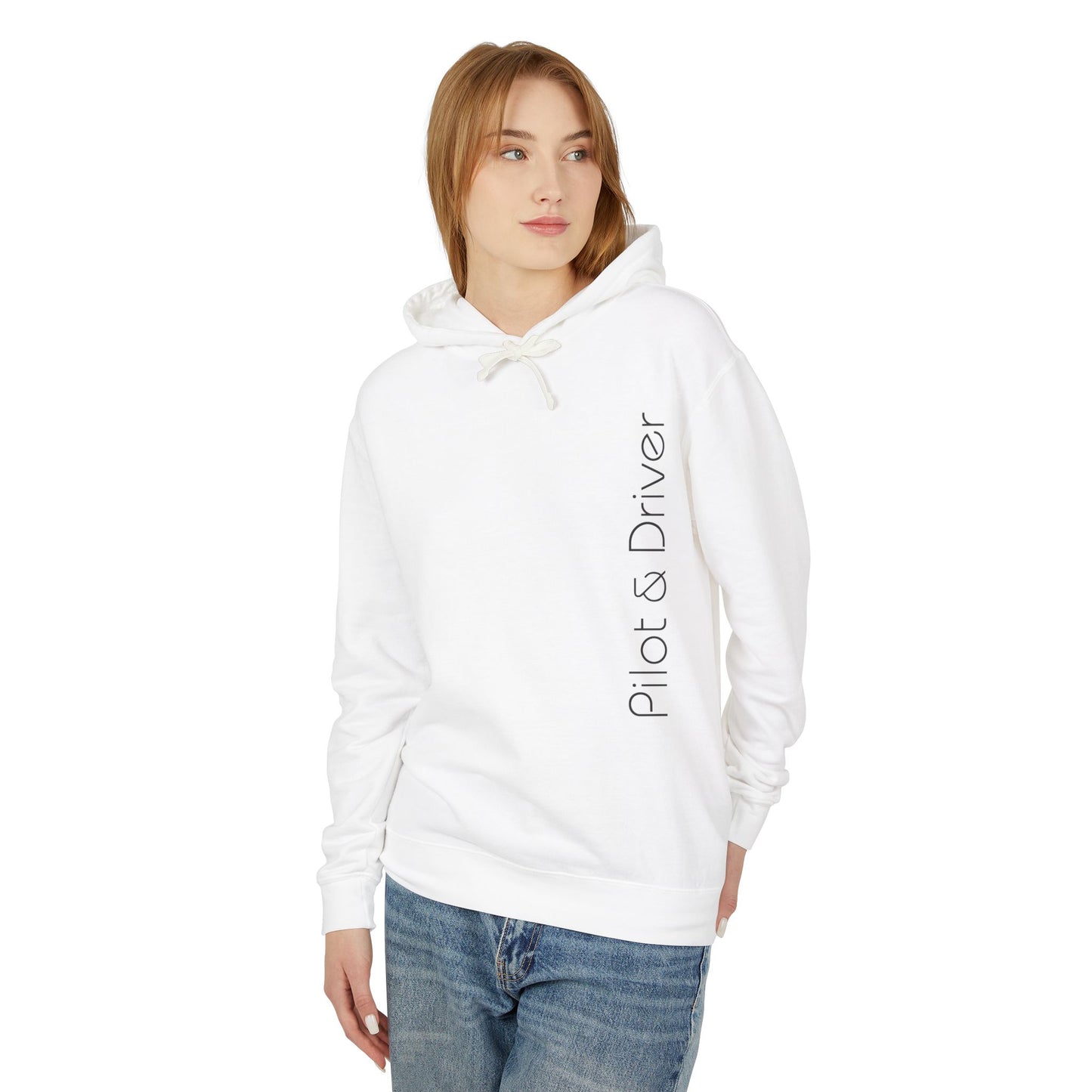 Pilot & Driver™ | Lightweight Fleece Hooded Sweatshirt 02 | Unisex