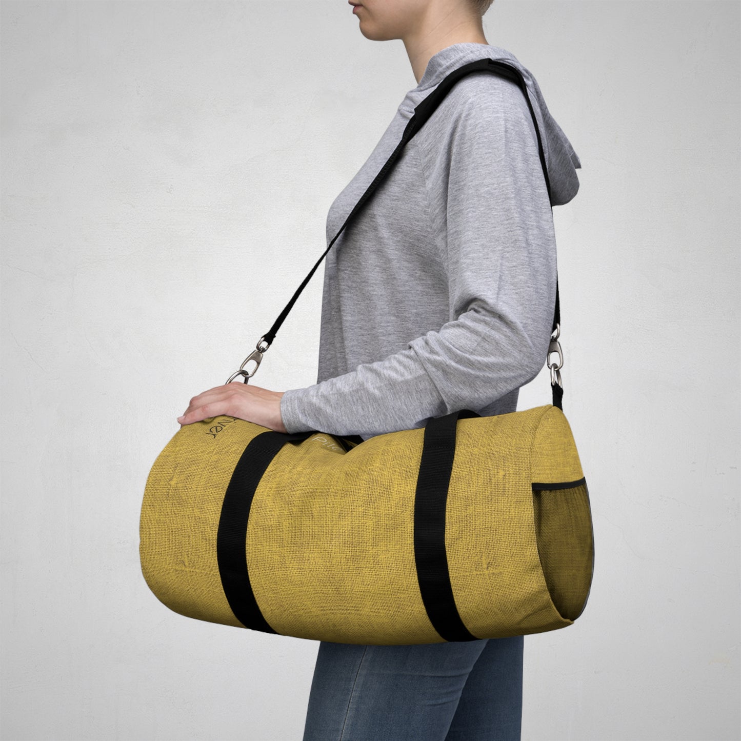 Pilot & Driver™ | Oxford Duffel Bag | Mustard 01