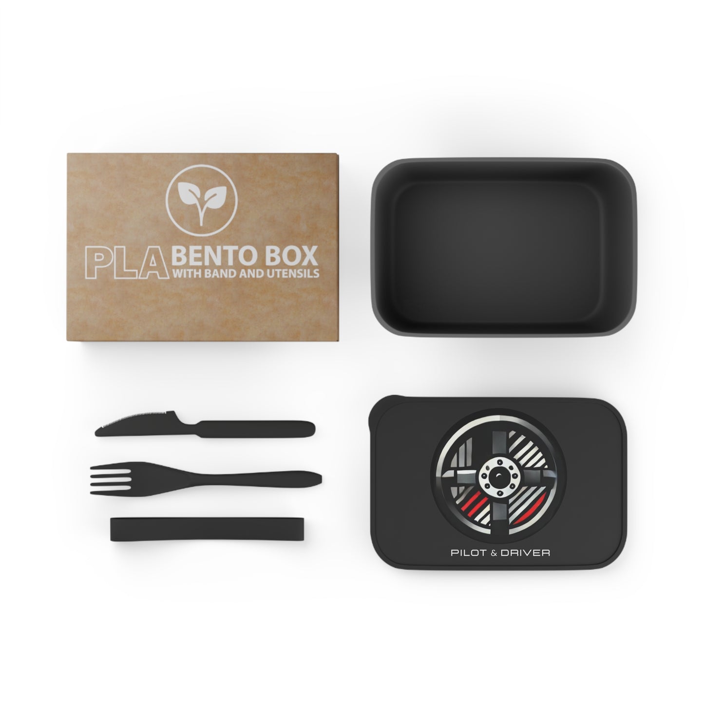 Pilot & Driver™ | Sustainable Lunch Kit 02 with Bioplastic Utensils