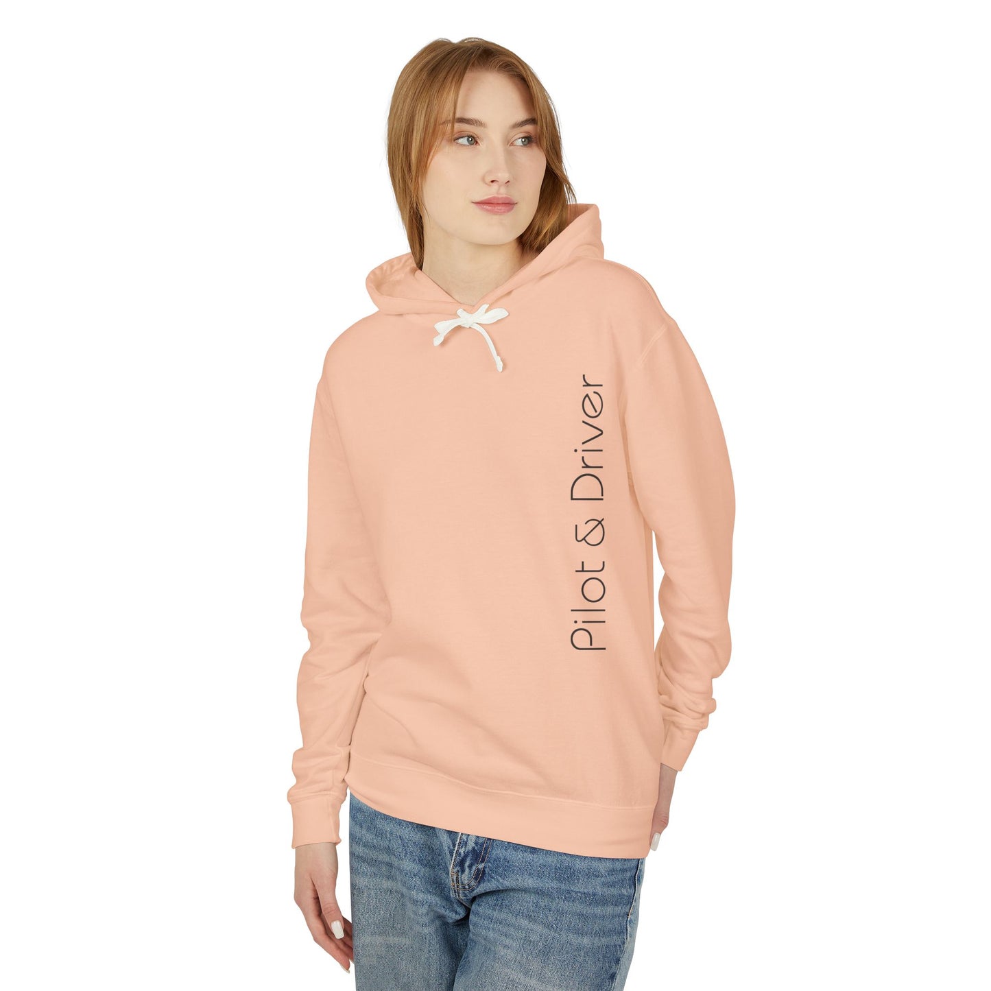 Pilot & Driver™ | Lightweight Fleece Hooded Sweatshirt 02 | Unisex