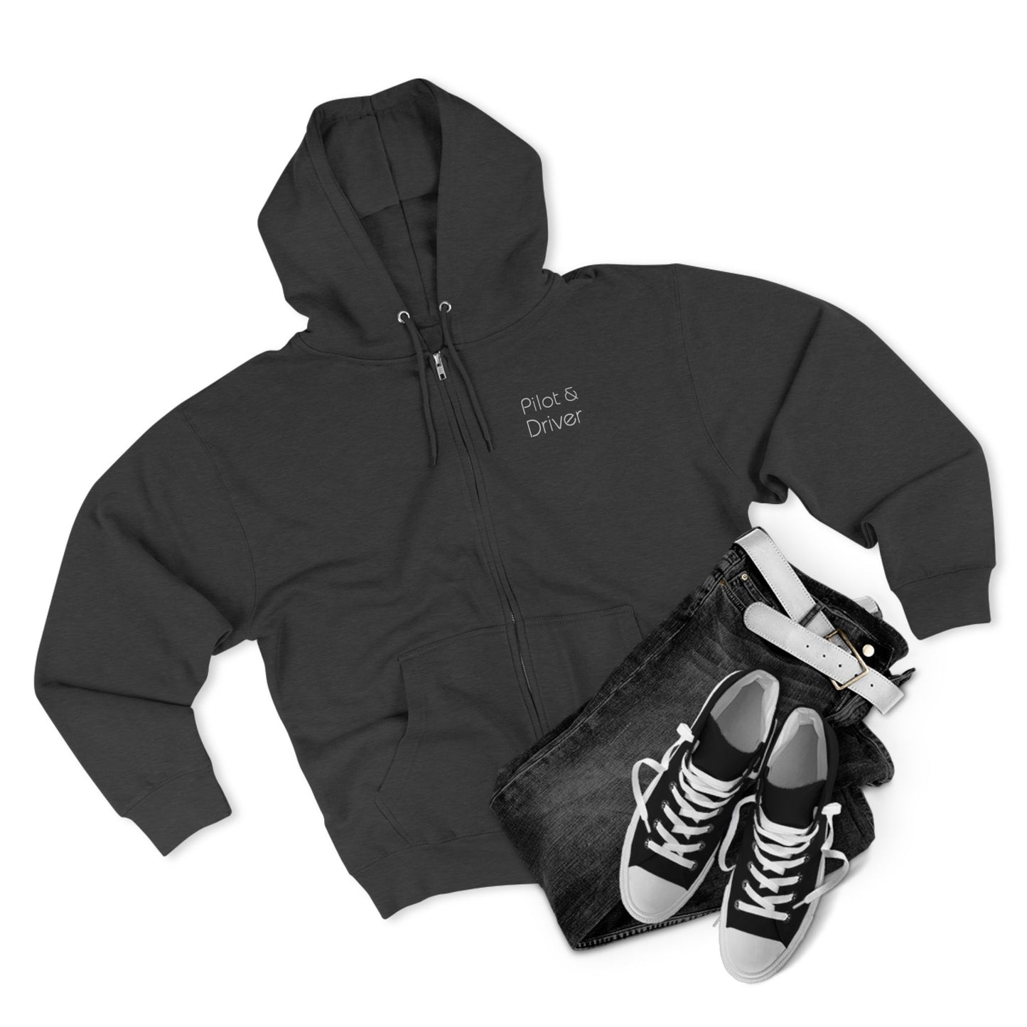 Pilot & Driver™ | Zip Hoodie 02 | Unisex