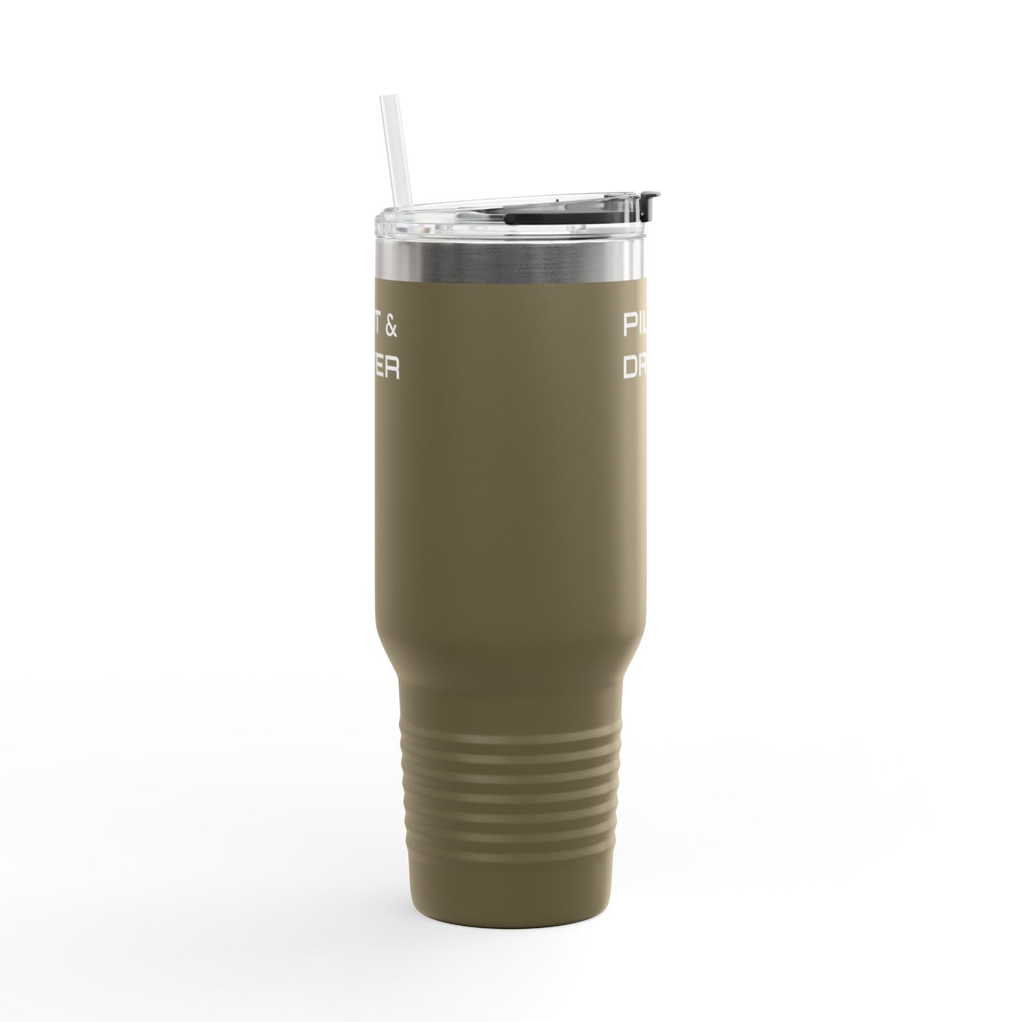 Pilot & Driver™ | Double-Insulated Travel Mug | 40oz