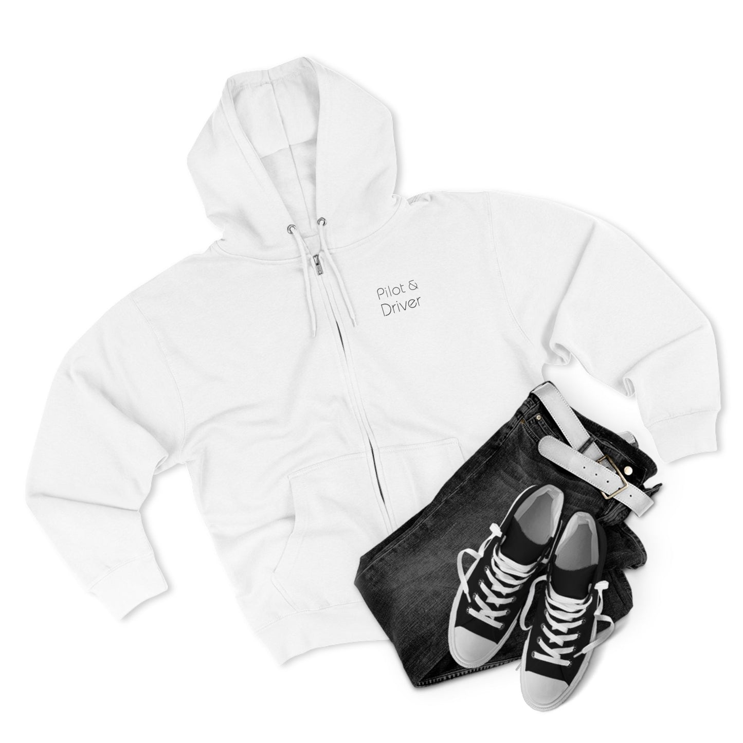 Pilot & Driver™ | Zip Hoodie 02 | Unisex