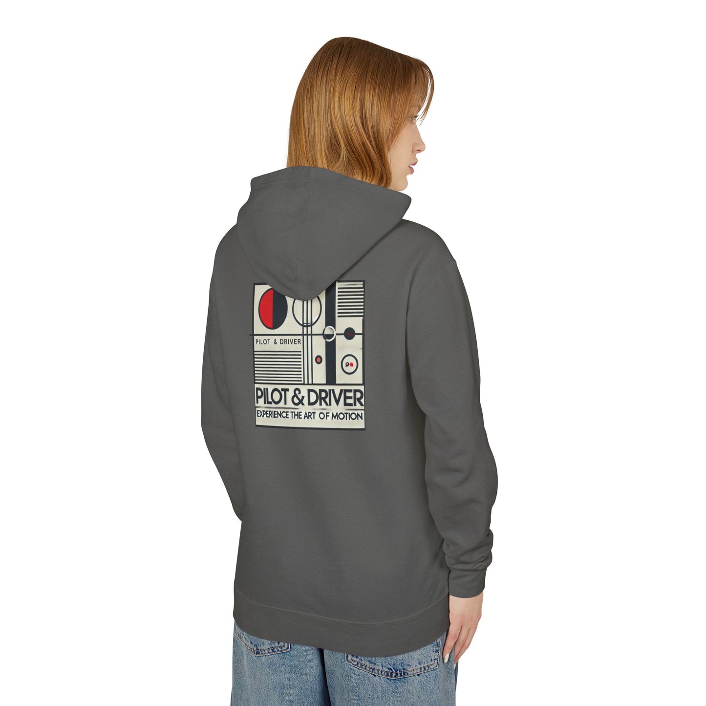Pilot & Driver™ | Lightweight Fleece Hooded Sweatshirt 03 | Unisex