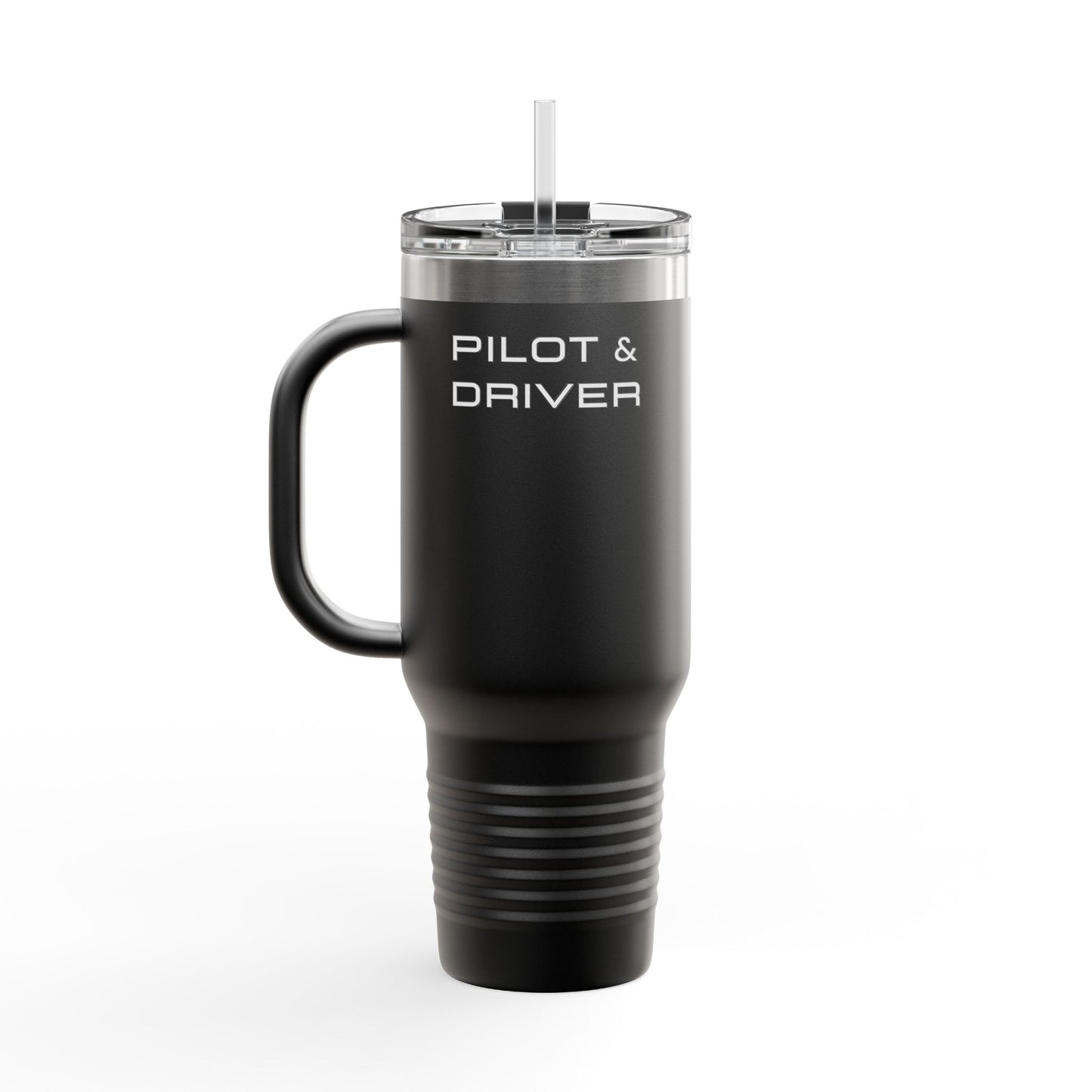 Pilot & Driver™ | Double-Insulated Travel Mug | 40oz