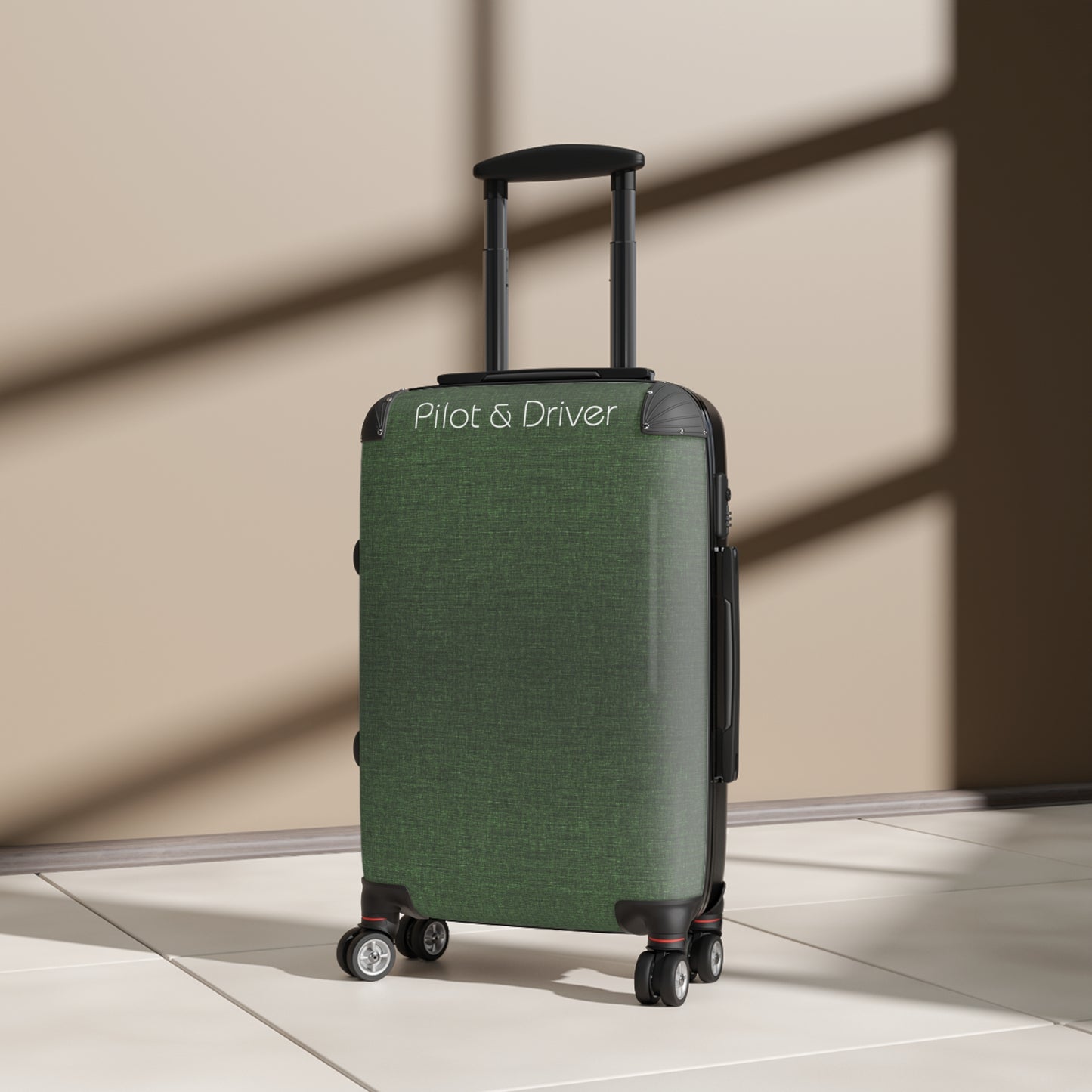 Pilot & Driver™ | Hardshell Suitcase | 3 Sizes | Emerald