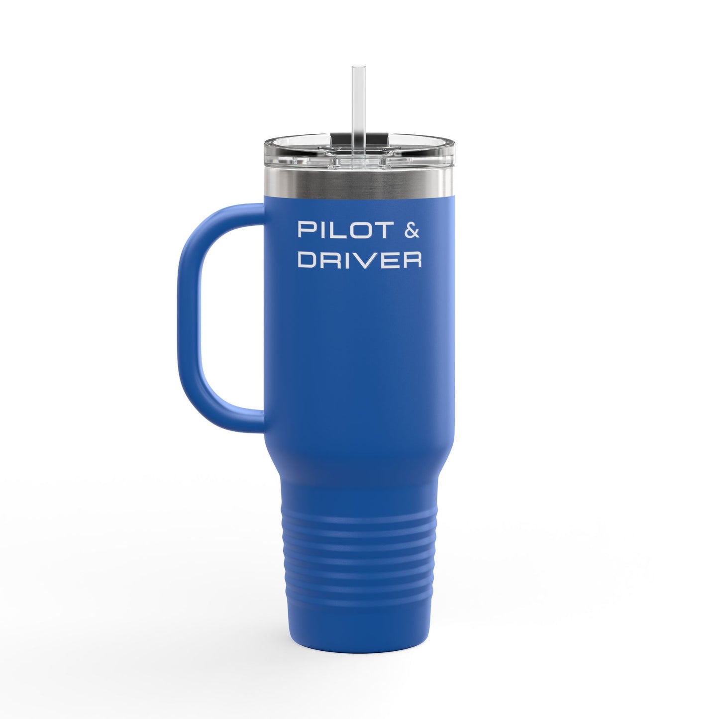 Pilot & Driver™ | Double-Insulated Travel Mug | 40oz