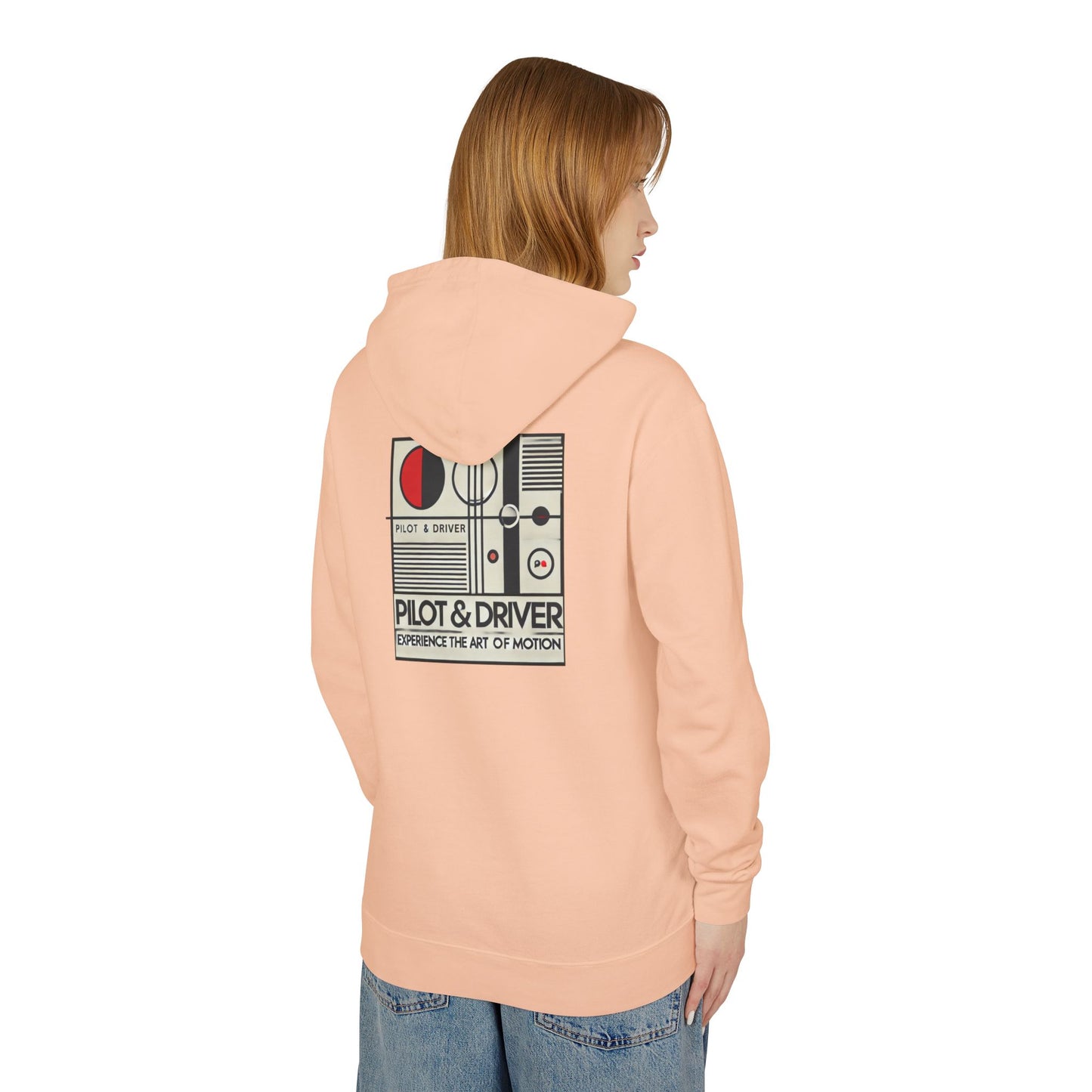Pilot & Driver™ | Lightweight Fleece Hooded Sweatshirt 03 | Unisex