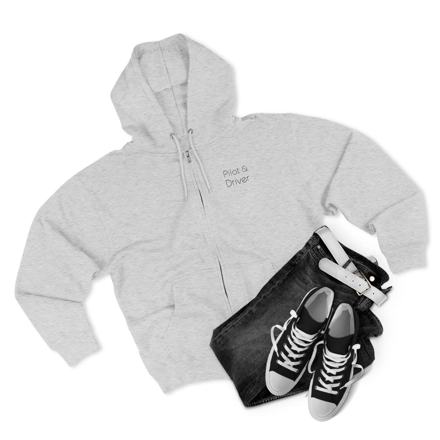 Pilot & Driver™ | Zip Hoodie 02 | Unisex