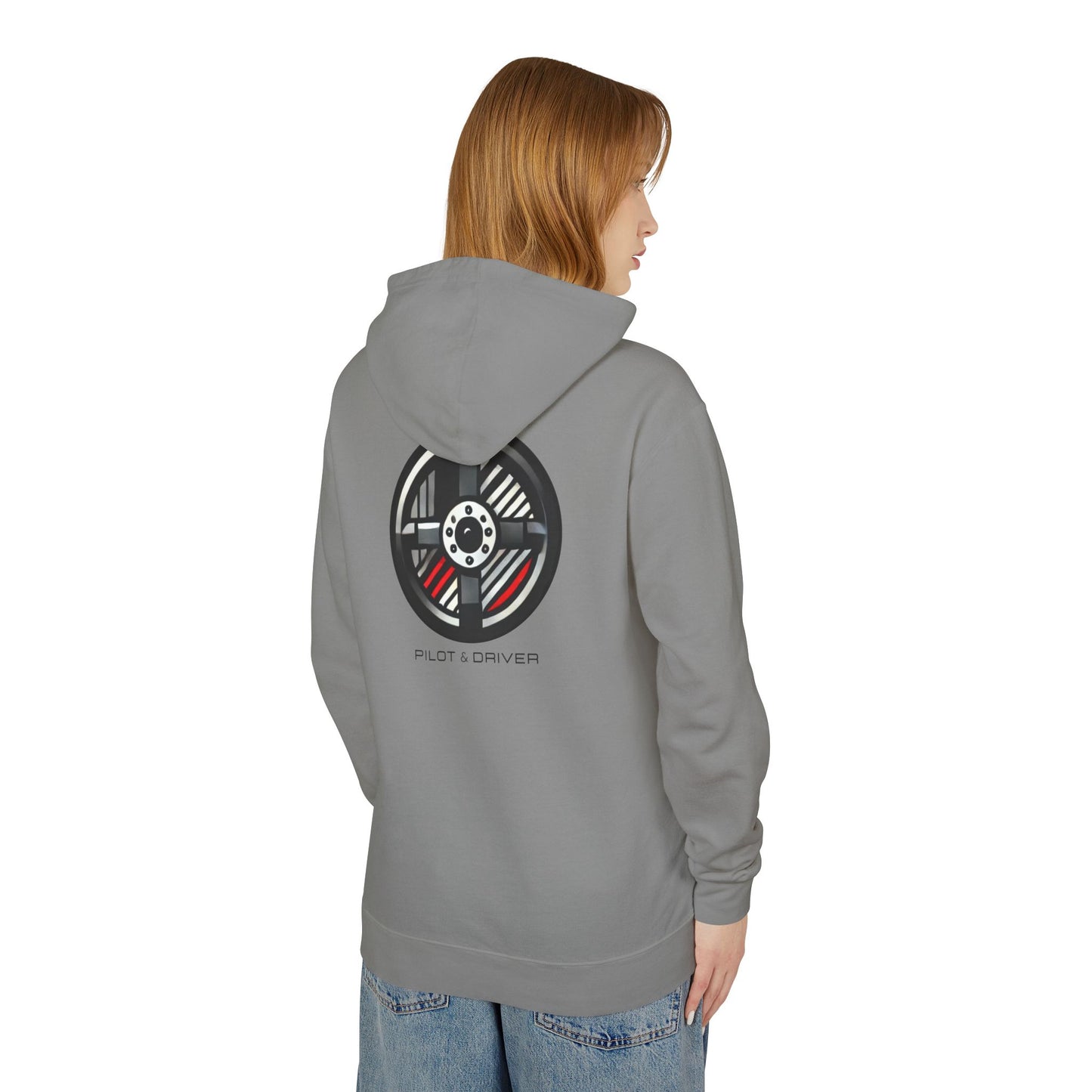 Pilot & Driver™ | Lightweight Fleece Hooded Sweatshirt GP 01 | Unisex