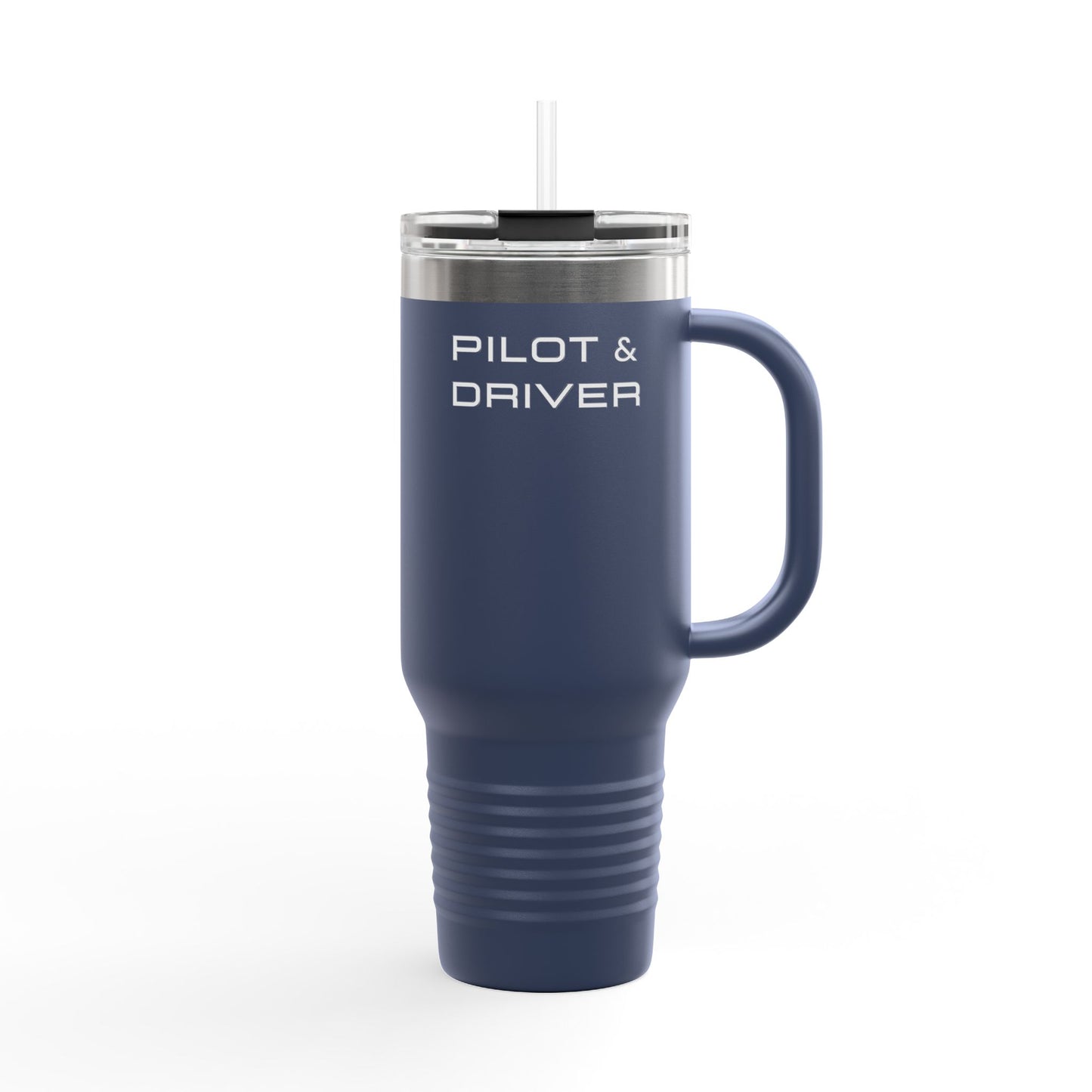 Pilot & Driver™ | Double-Insulated Travel Mug | 40oz