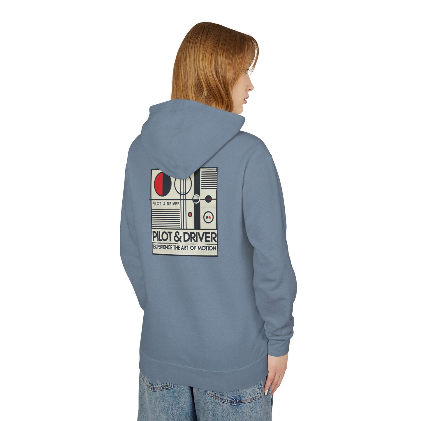 Pilot & Driver™ | Lightweight Fleece Hooded Sweatshirt 03 | Unisex