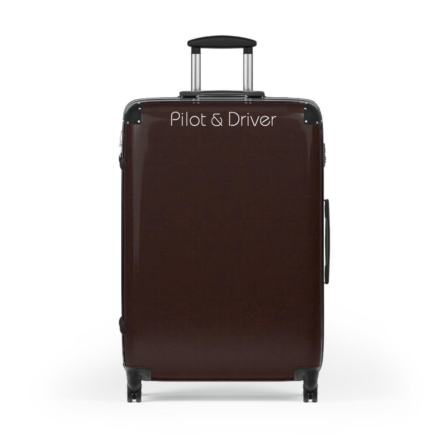 Pilot & Driver™ | Hardshell Suitcase | 3 Sizes | Chocolate