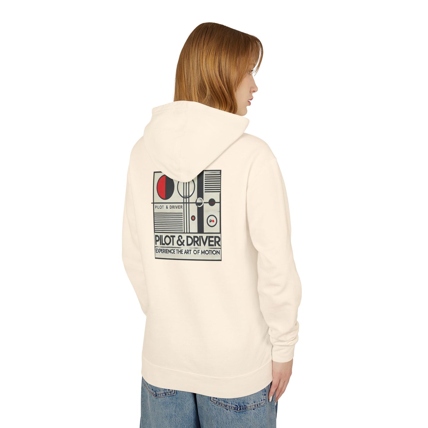 Pilot & Driver™ | Lightweight Fleece Hooded Sweatshirt 03 | Unisex