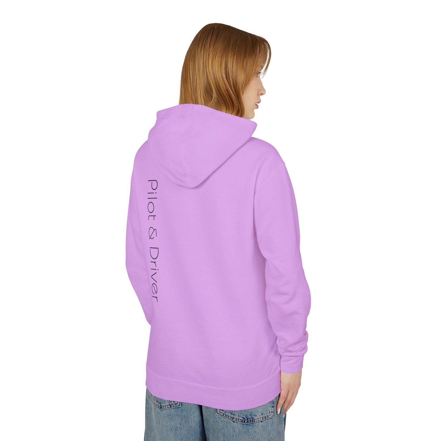 Pilot & Driver™ | Lightweight Fleece Hooded Sweatshirt 02 | Unisex
