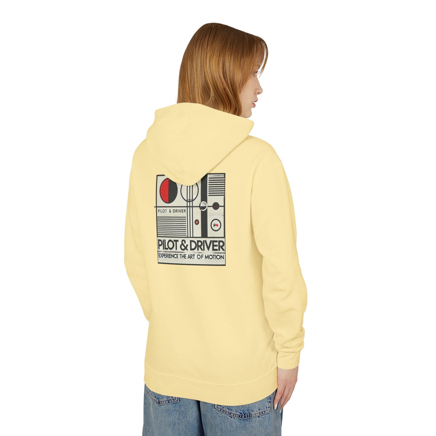 Pilot & Driver™ | Lightweight Fleece Hooded Sweatshirt 03 | Unisex