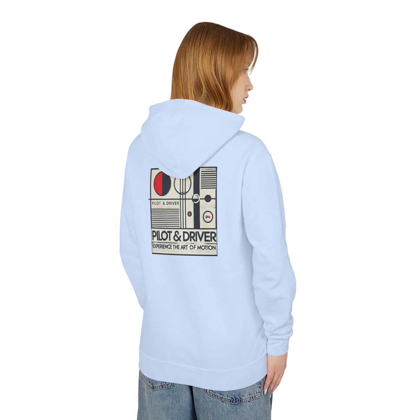 Pilot & Driver™ | Lightweight Fleece Hooded Sweatshirt 03 | Unisex