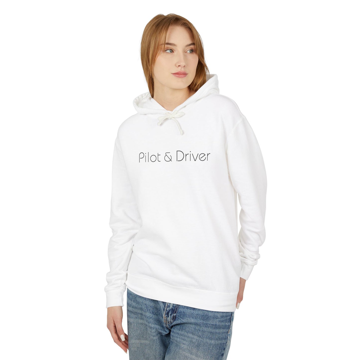 Pilot & Driver™ | Lightweight Fleece Hooded Sweatshirt | Unisex