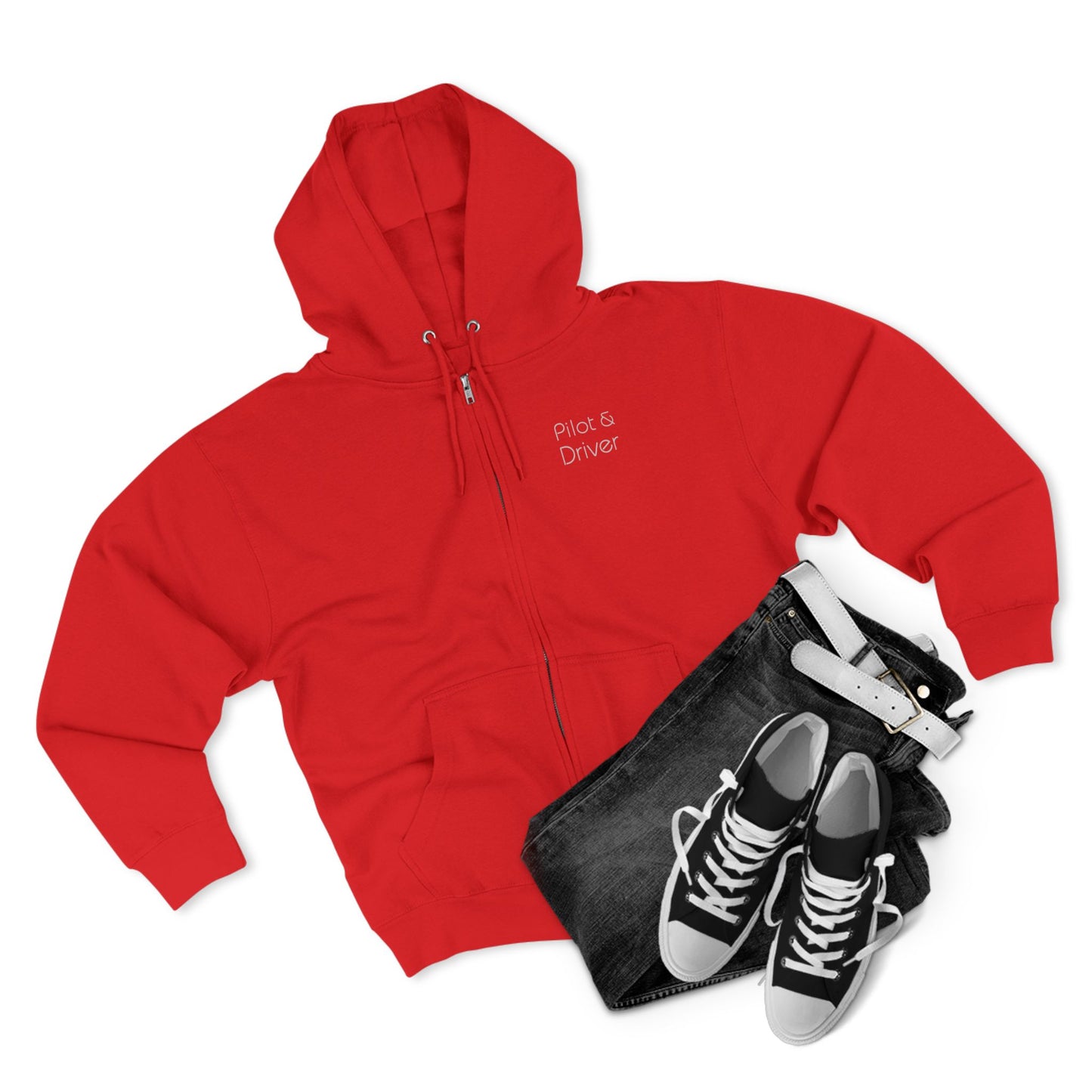 Pilot & Driver™ | Zip Hoodie 02 | Unisex