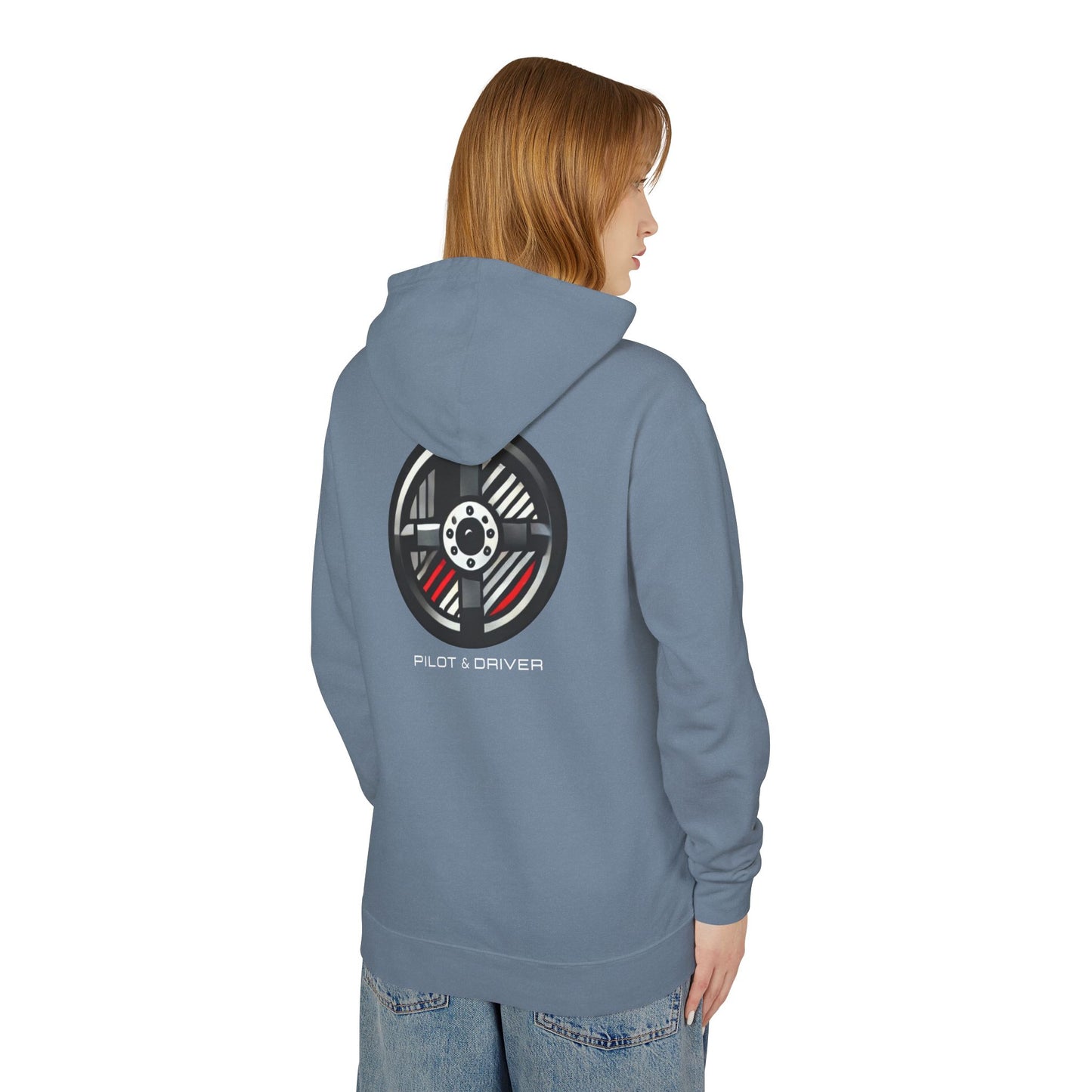 Pilot & Driver™ | Lightweight Fleece Hooded Sweatshirt GP 01 | Unisex
