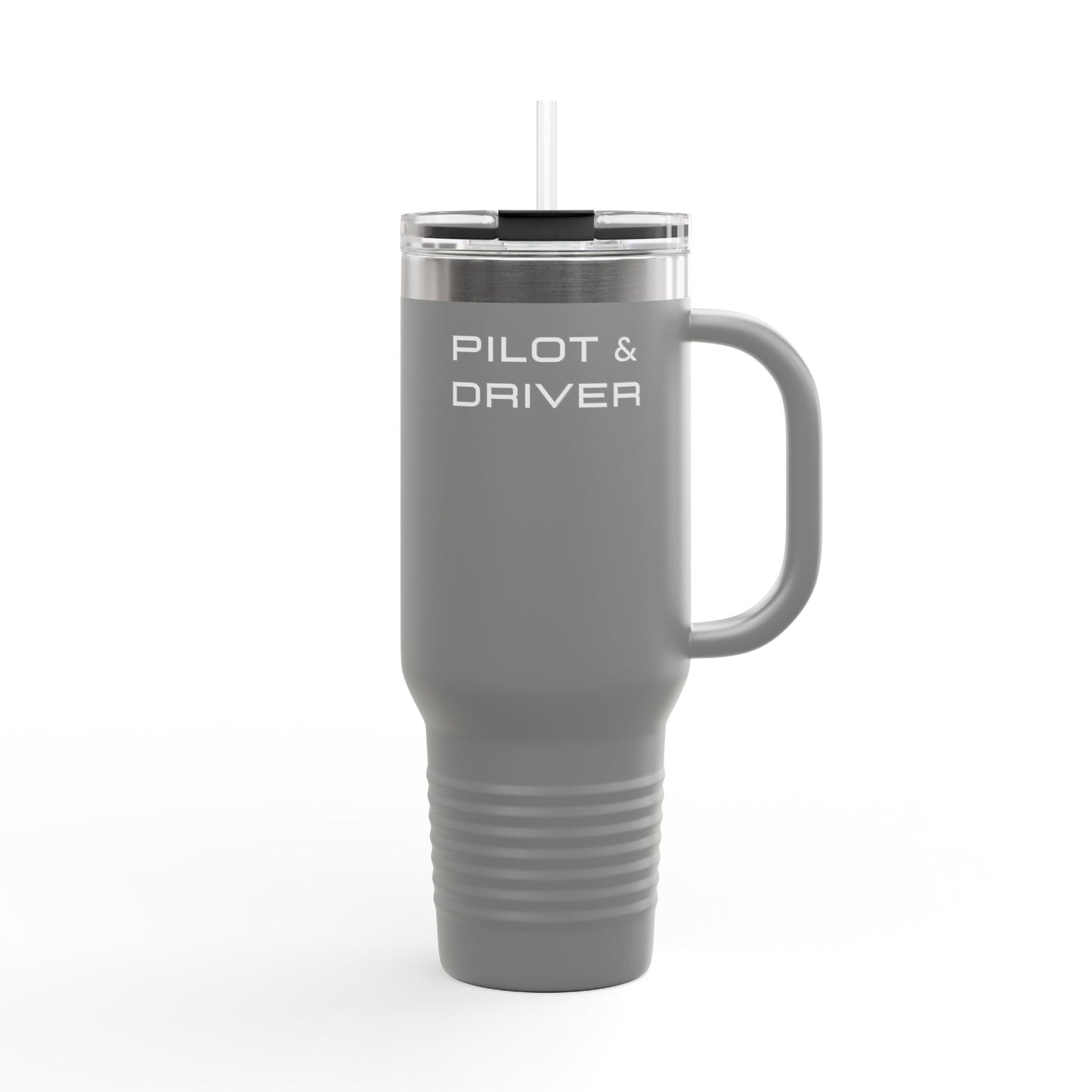 Pilot & Driver™ | Double-Insulated Travel Mug | 40oz