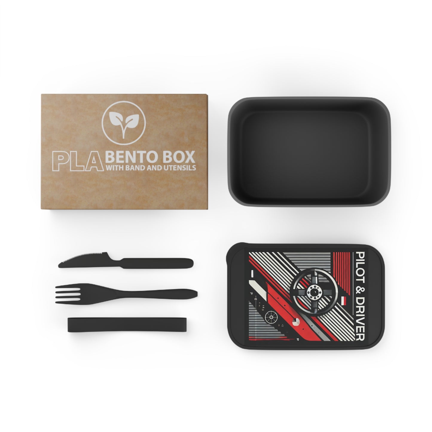 Pilot & Driver™ | Sustainable Lunch Kit 03 with Bioplastic Utensils
