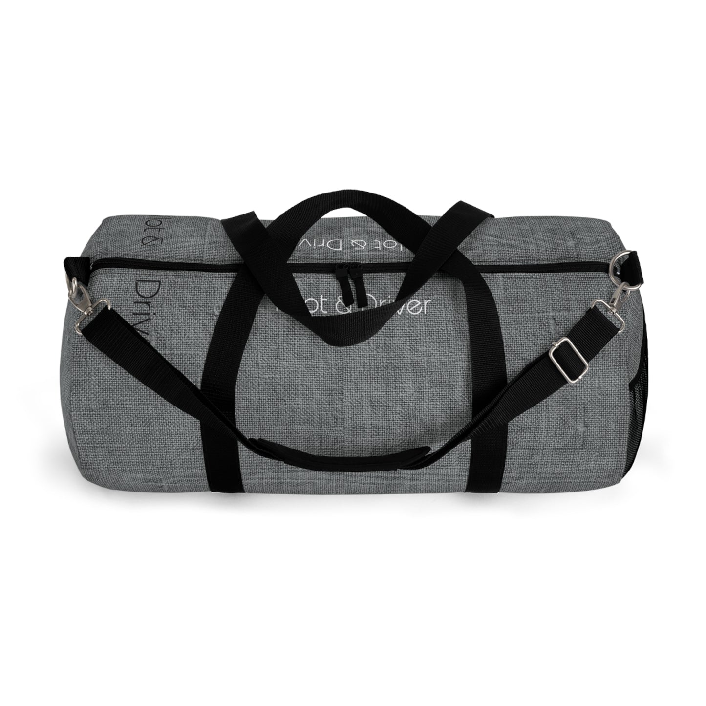 Pilot & Driver™ | Oxford Duffel Bag | Charcoal