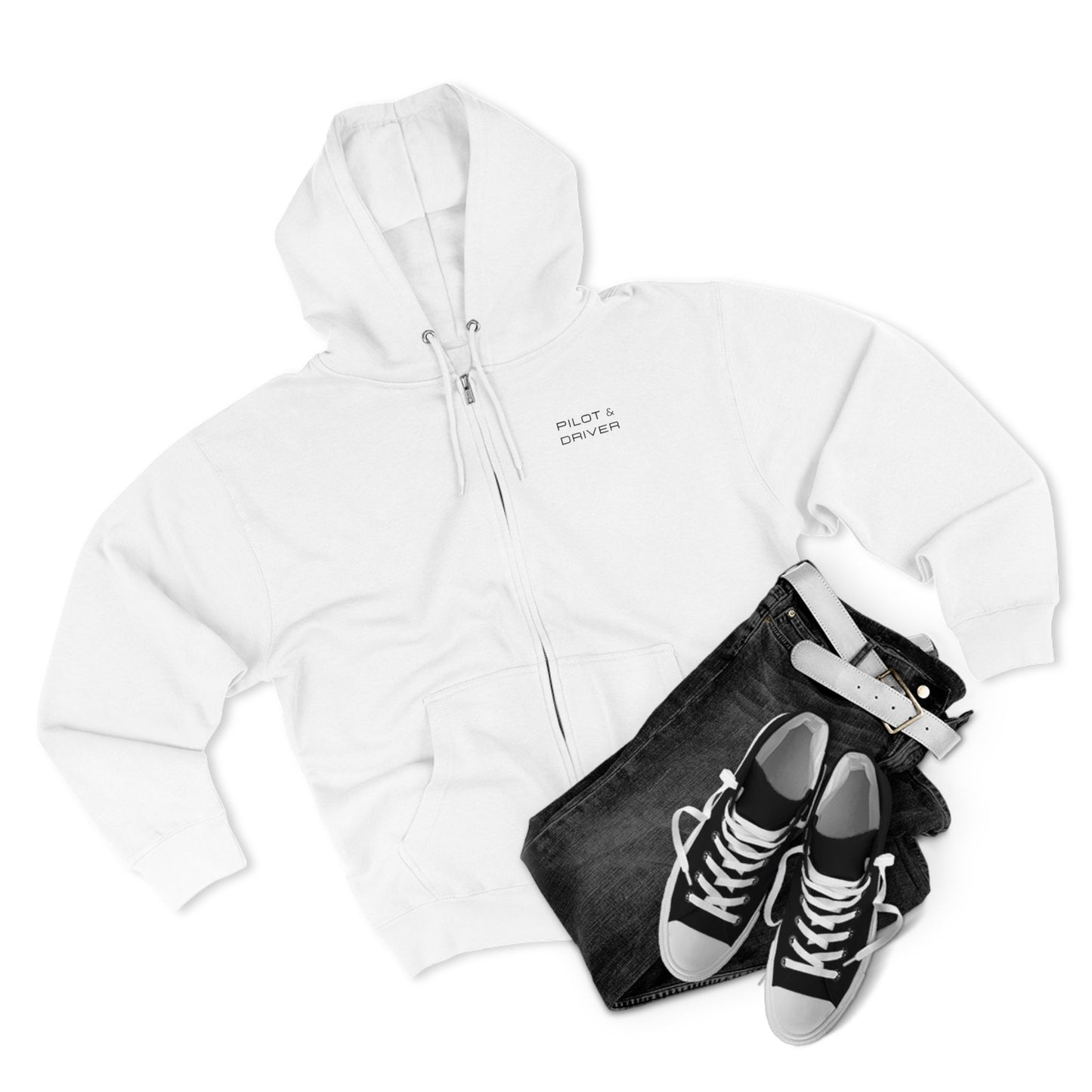 Pilot & Driver™ | Zip Hoodie 01 | Unisex