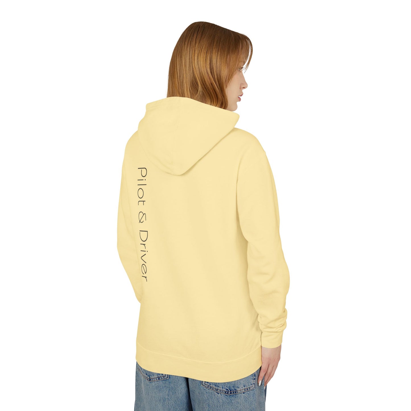 Pilot & Driver™ | Lightweight Fleece Hooded Sweatshirt 02 | Unisex