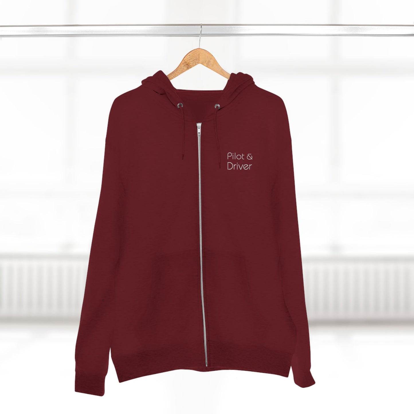 Pilot & Driver™ | Zip Hoodie 02 | Unisex
