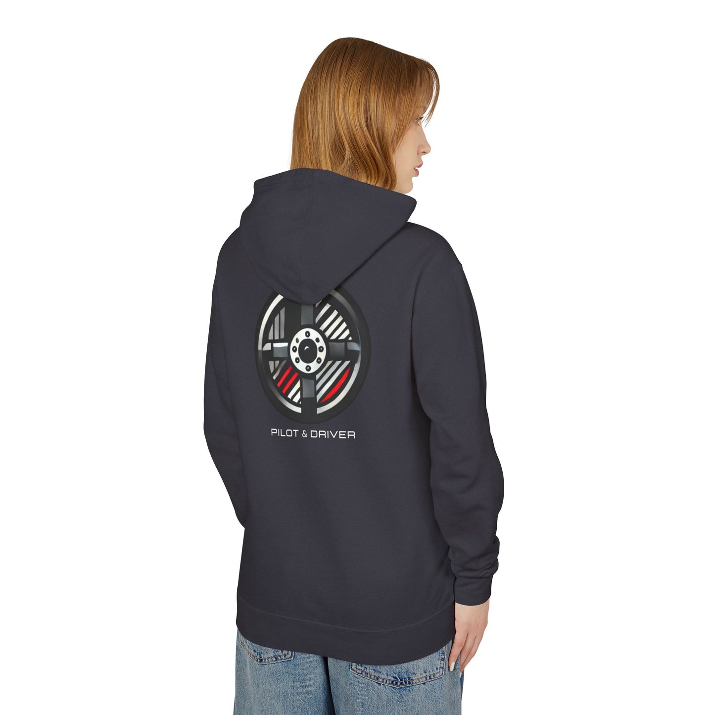Pilot & Driver™ | Lightweight Fleece Hooded Sweatshirt GP 01 | Unisex