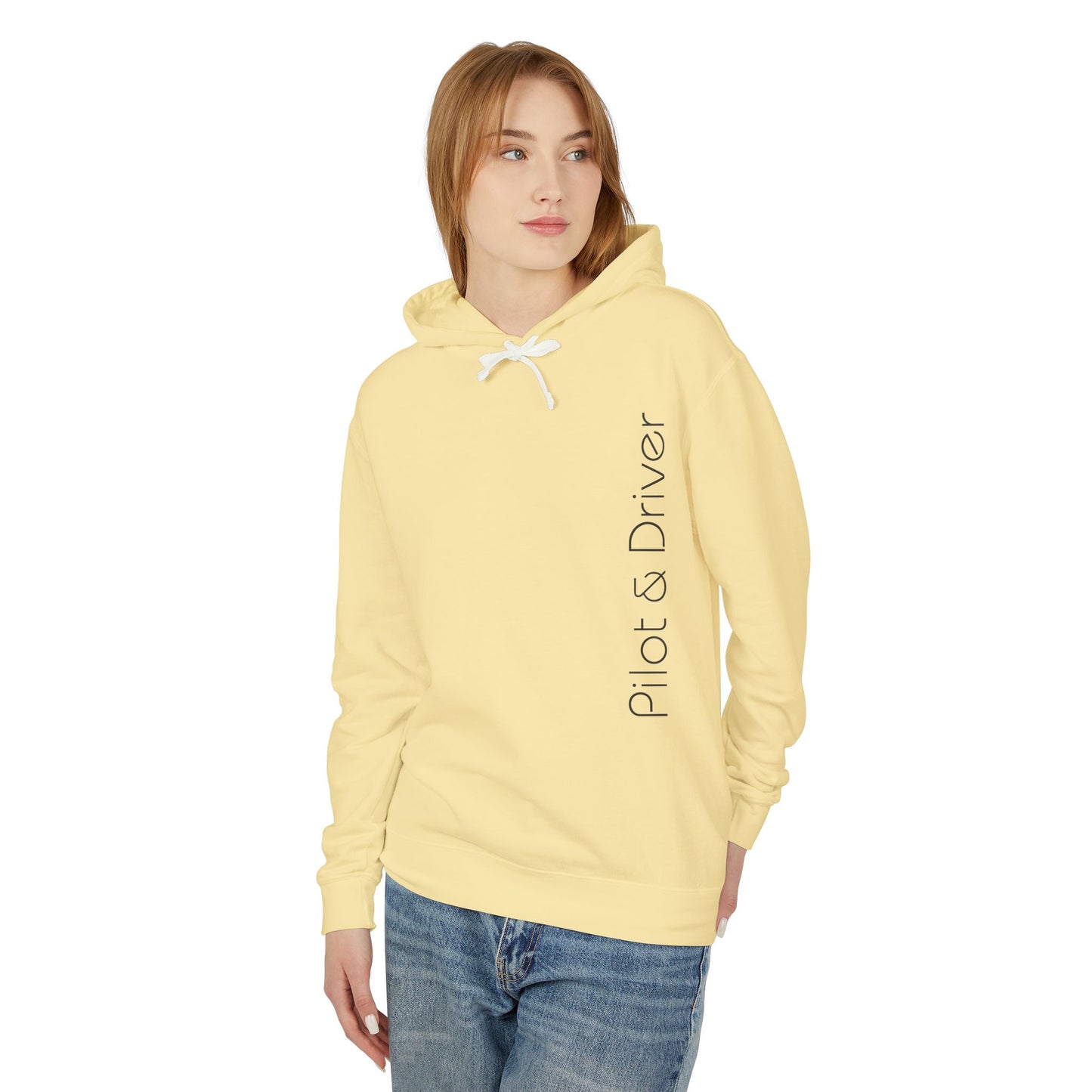 Pilot & Driver™ | Lightweight Fleece Hooded Sweatshirt 02 | Unisex