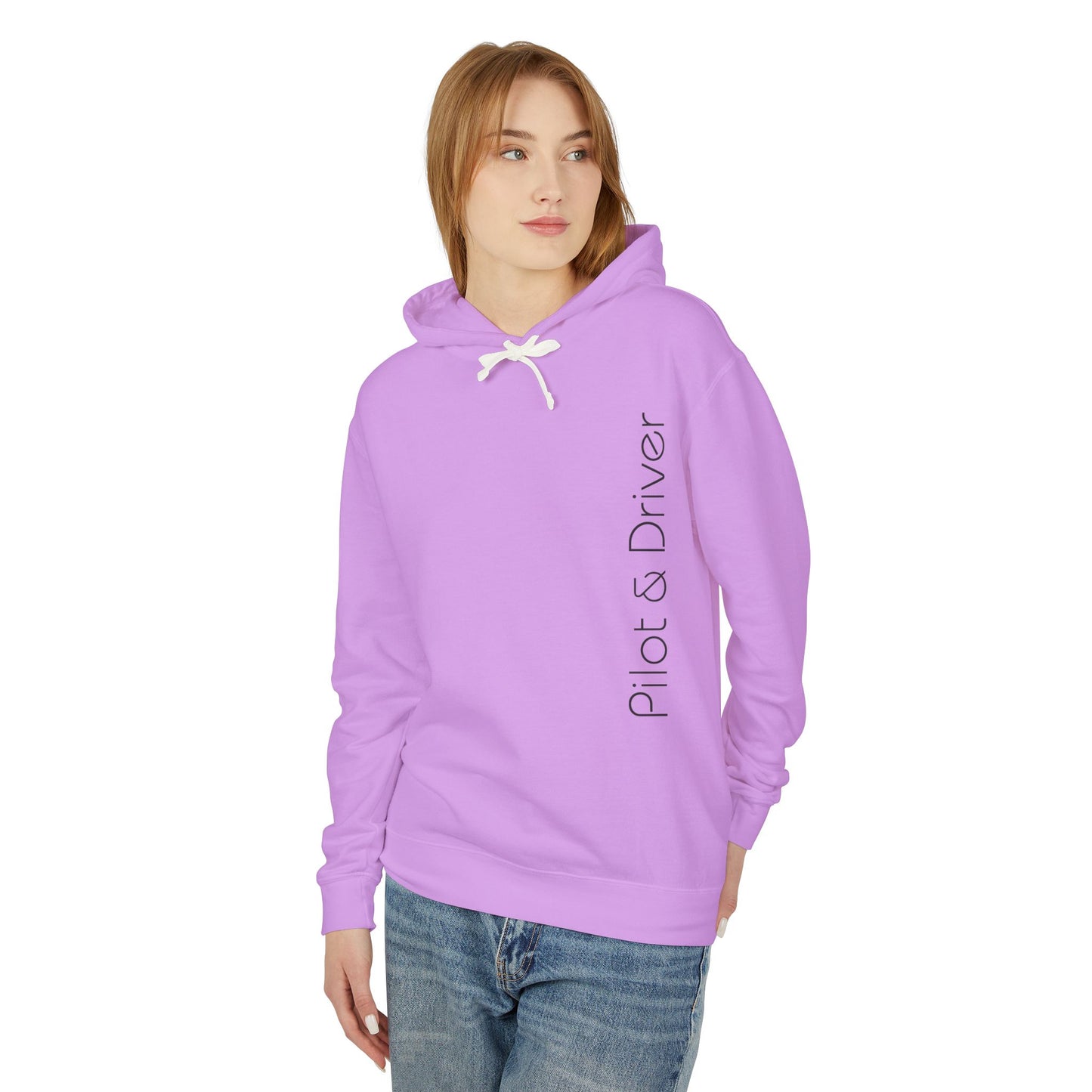 Pilot & Driver™ | Lightweight Fleece Hooded Sweatshirt 02 | Unisex