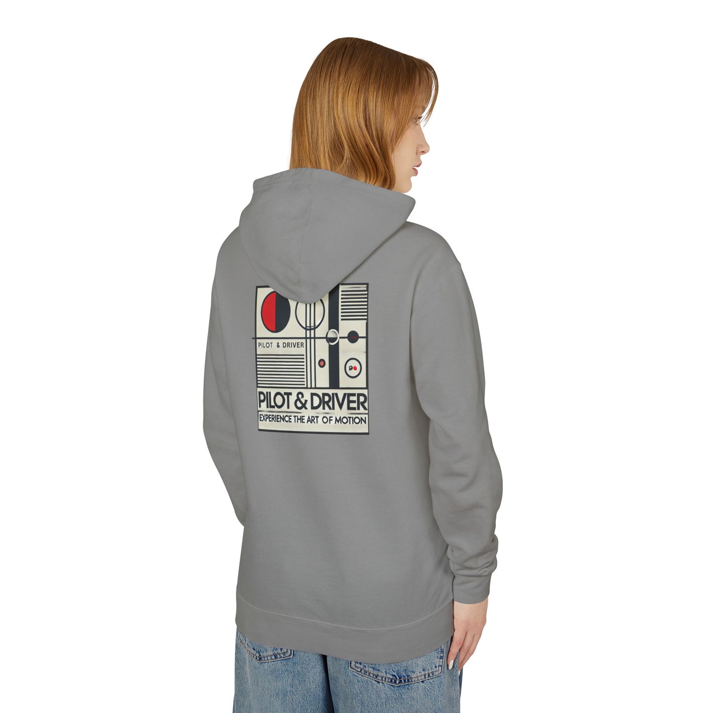 Pilot & Driver™ | Lightweight Fleece Hooded Sweatshirt 03 | Unisex