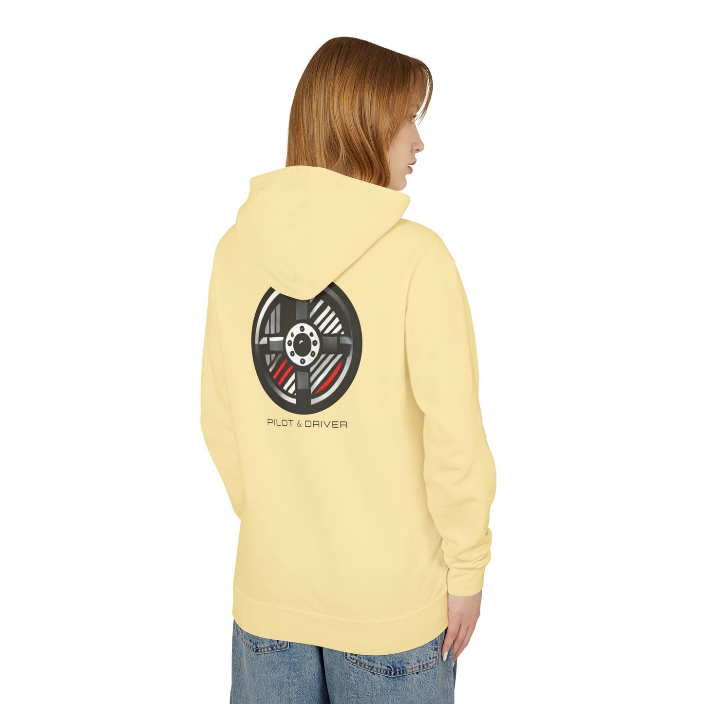 Pilot & Driver™ | Lightweight Fleece Hooded Sweatshirt GP 01 | Unisex