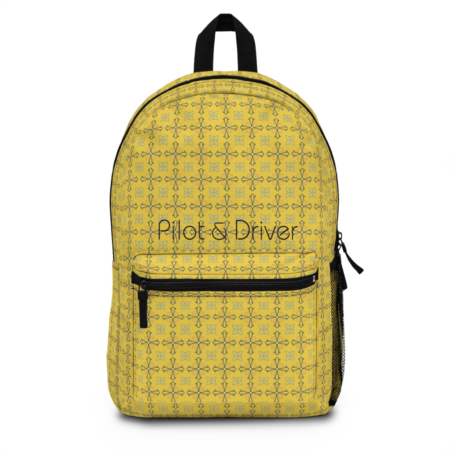 Pilot & Driver™ | Canvas Backpack | Mustard